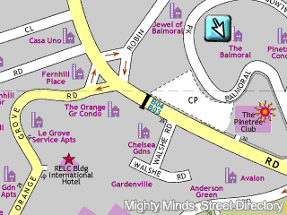 balmoral singapore map location